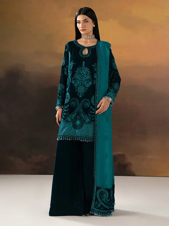 Virsa by Alizeh Unstitched Embroidered Velvet Collection'26 (2285-Kaneez)