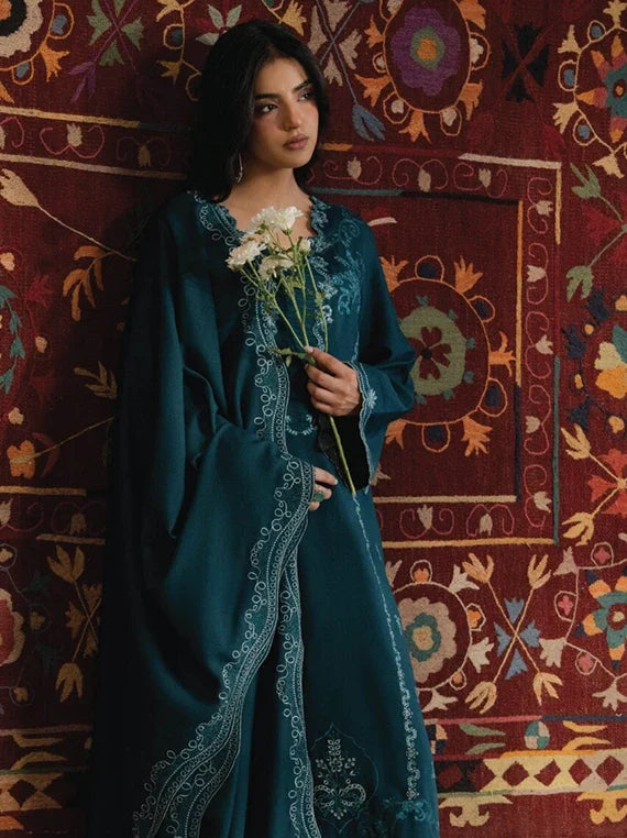 Virsa by CINQ Embroidered Karandi Unstitched Winter'26 (05-LEHER)