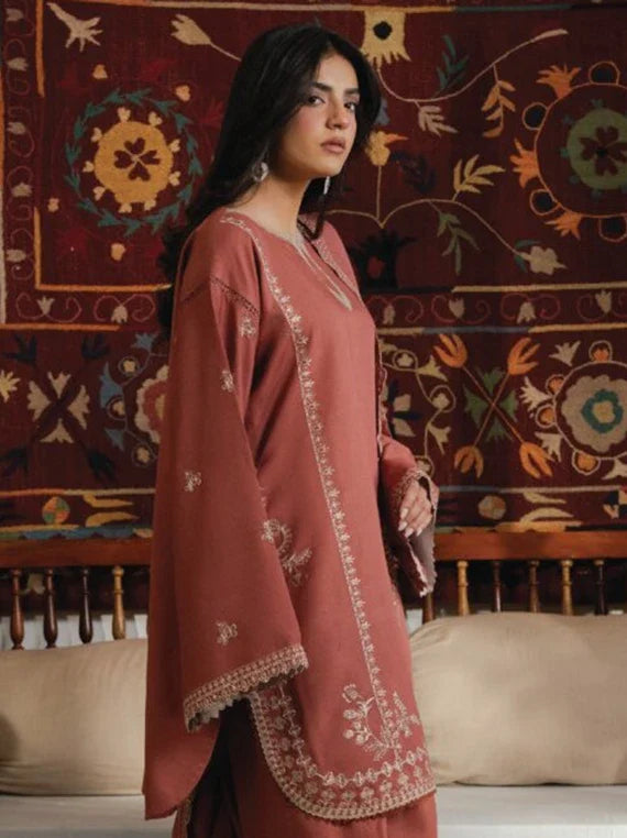 Virsa by CINQ Embroidered Karandi Unstitched Winter'26 (09-AKS)