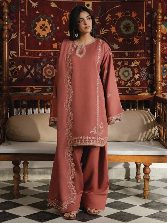 Virsa by CINQ Embroidered Karandi Unstitched Winter'26 (09-AKS)