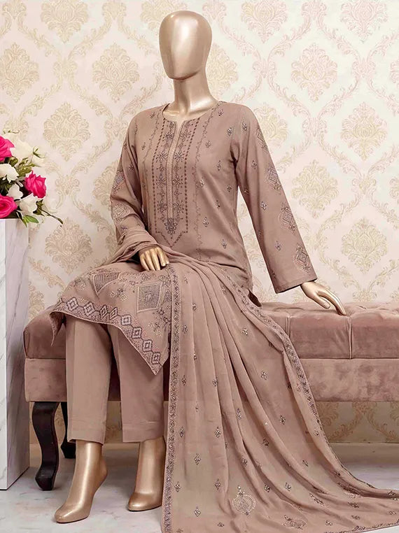 Vogue by Fantak Unstitched Karandi Lawn Collection'26 V-513 (D-06)