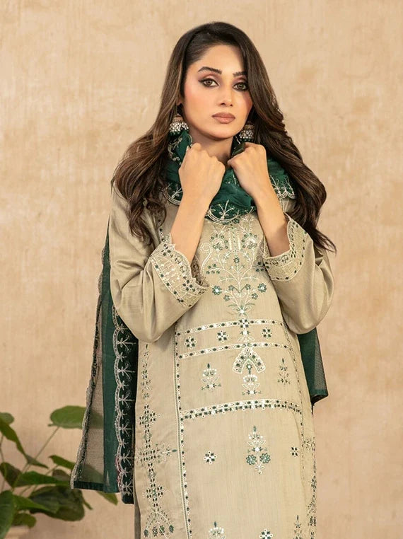 WYRA by Tawakkal Fabrics Embroidered Viscose Unstitched Collection'26 (D-5857)