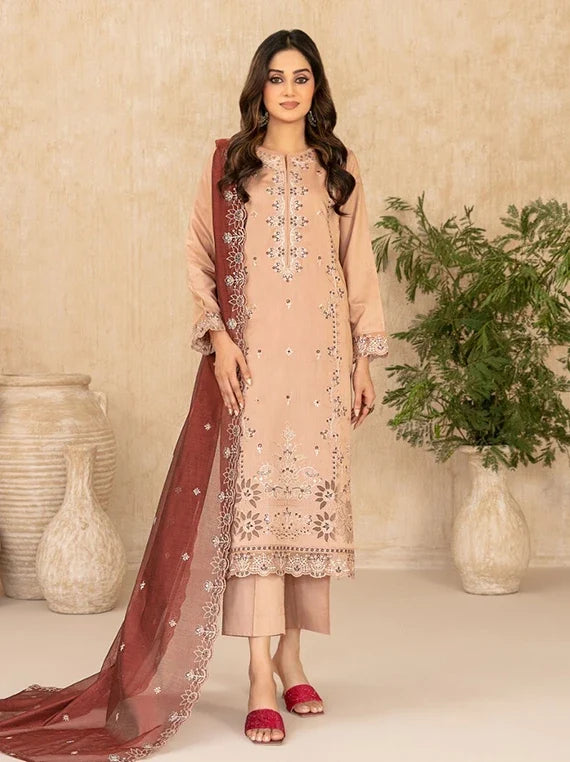 WYRA by Tawakkal Fabrics Embroidered Viscose Unstitched Collection'26 (D-5864)