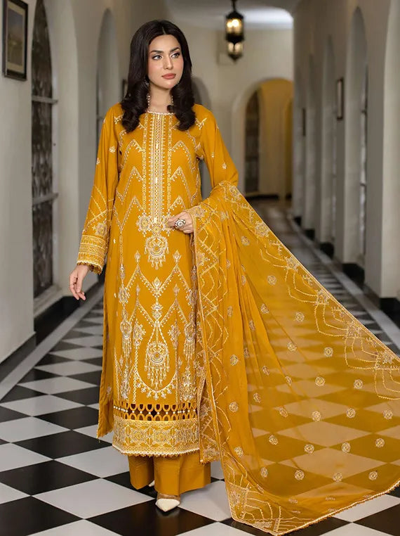 Wania Embroidered Swiss Collection 2025 Vol-02 (WS-55)