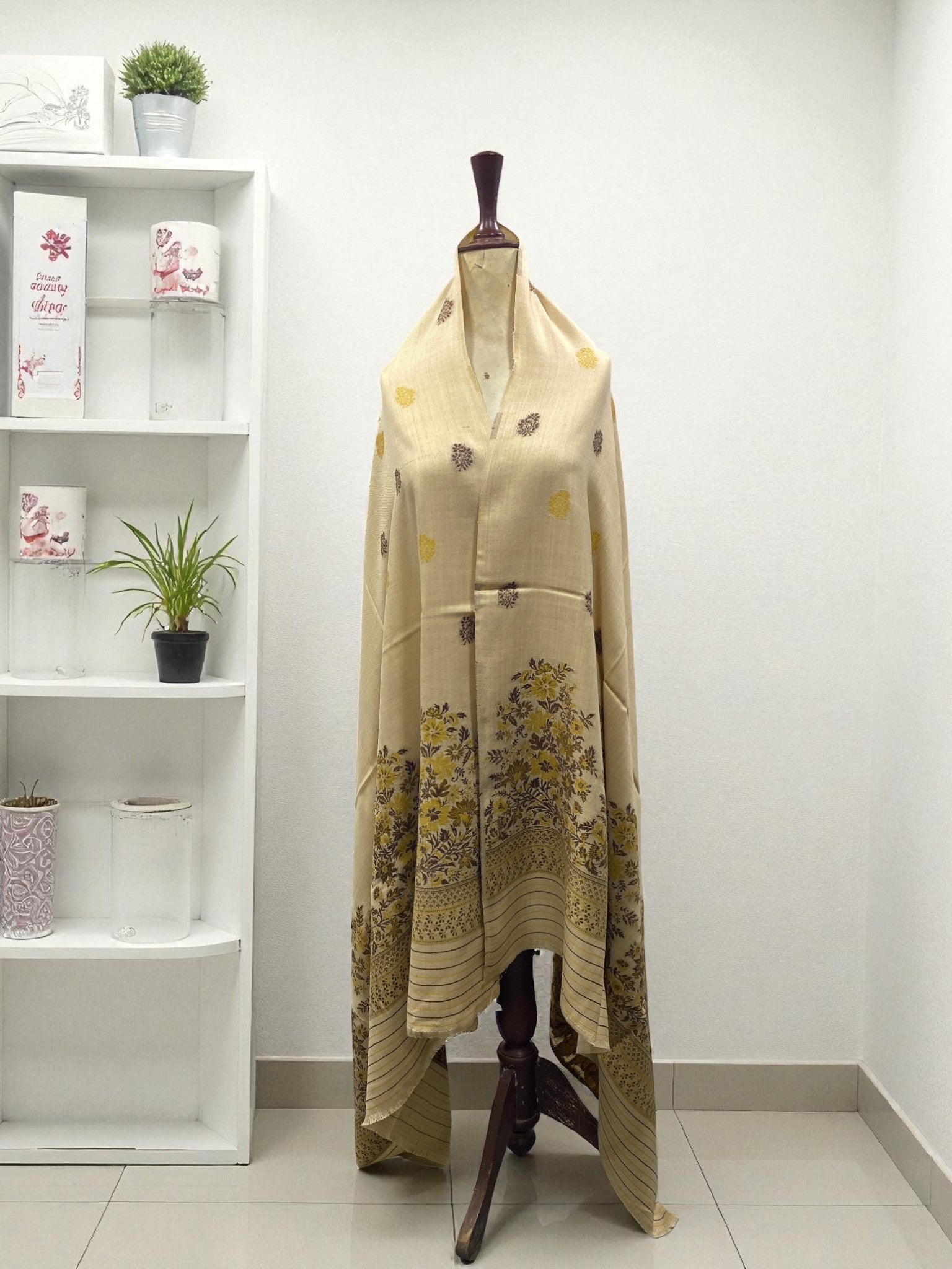 Warmth & Soft Printed Wool Shawl Edit 2025 Vol-25DS28 (25DS28-06)