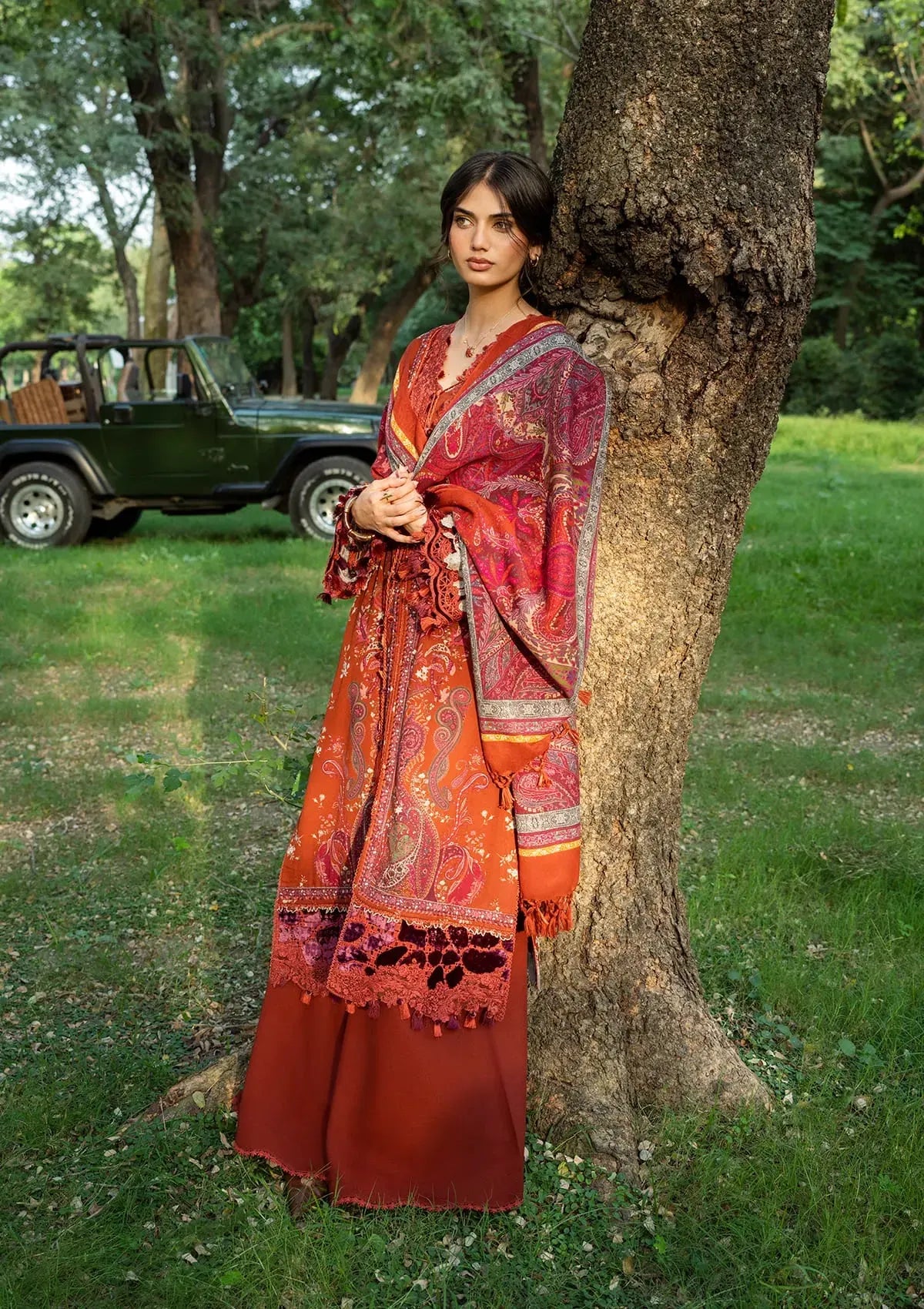 Wilderness by Elaf Unstitched Khaddar Embroidered Collection'26 (EWR-2B WANDER)