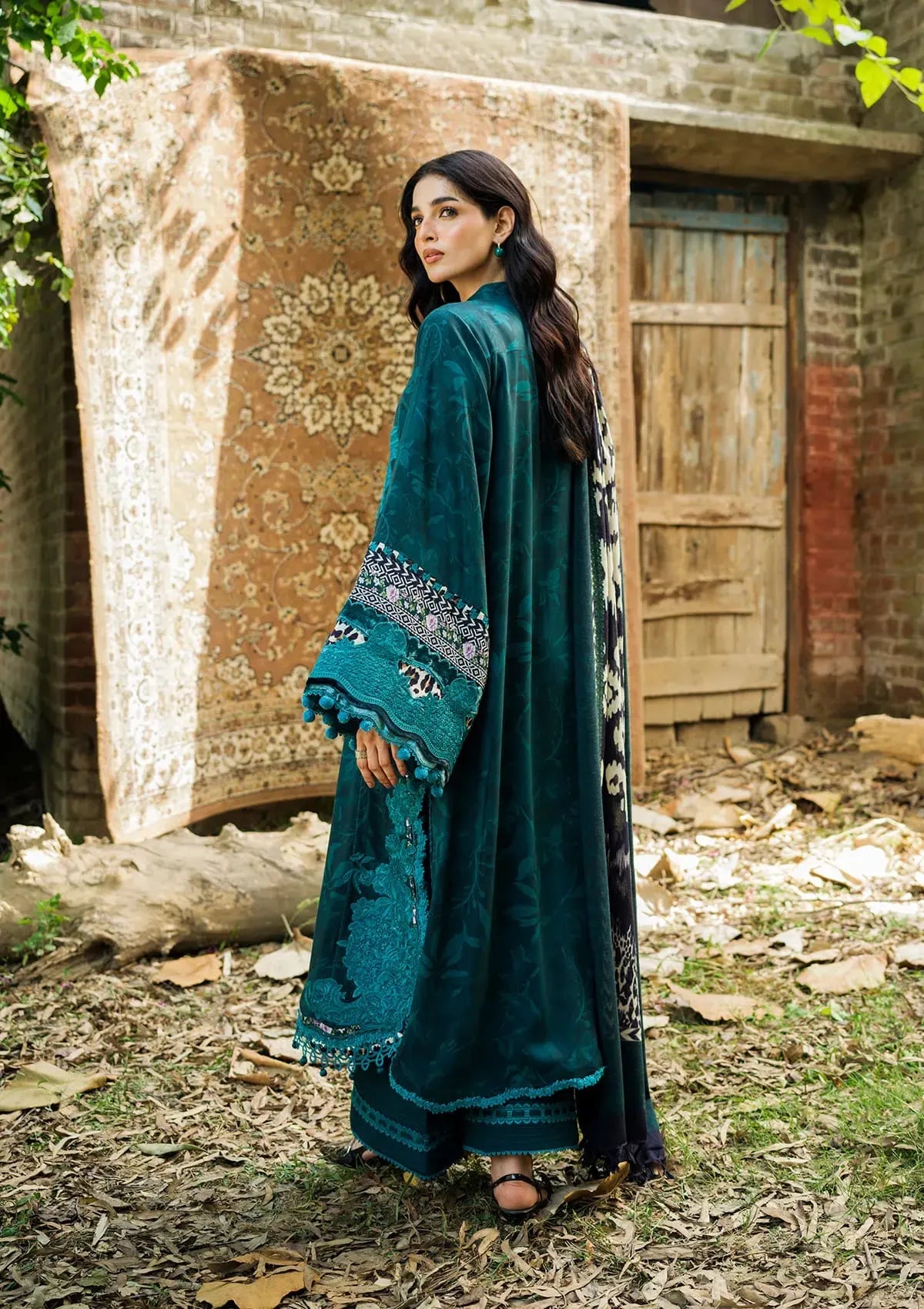 Wilderness by Elaf Unstitched Khaddar Embroidered Collection'26 (EWR-5B DUSK)