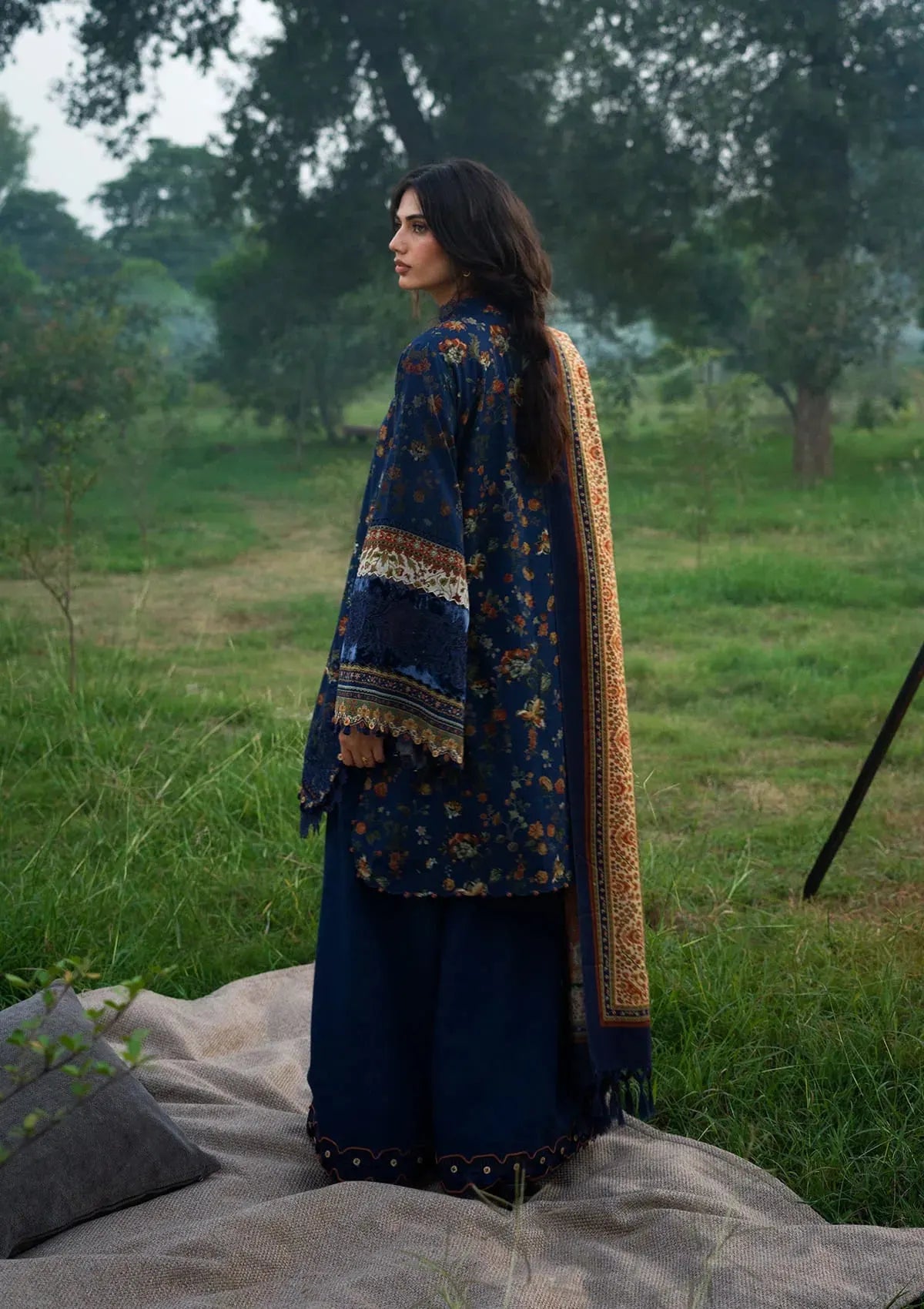 Wilderness by Elaf Unstitched Khaddar Embroidered Collection'26 (EWR-8B ELSEWHERE)
