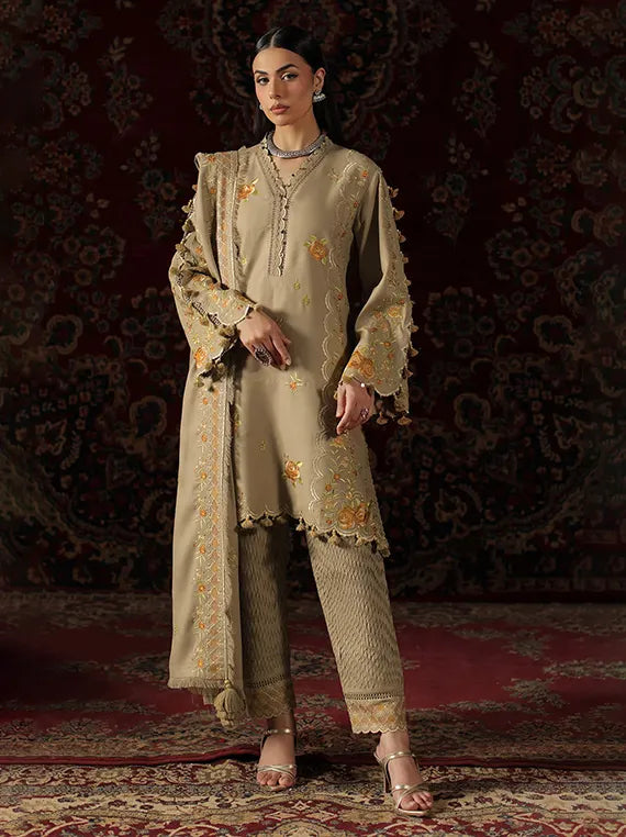Winter Charm by Gul Ahmed Unstitched Linen Collection'26 (SP-62019)