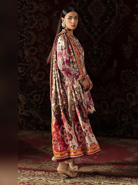 Winter Charm by Gul Ahmed Unstitched Linen Collection'26 (SP-62032)
