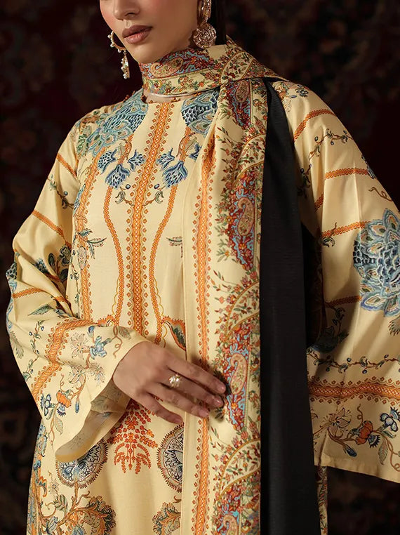 Winter Charm by Gul Ahmed Unstitched Linen Collection'26 (SP-62035)