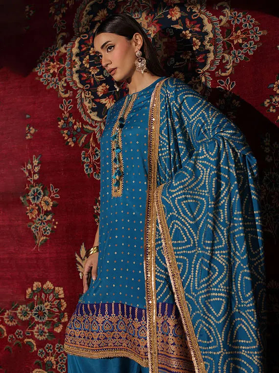 Winter Charm by Gul Ahmed Unstitched Linen Collection'26 (SP-62038)