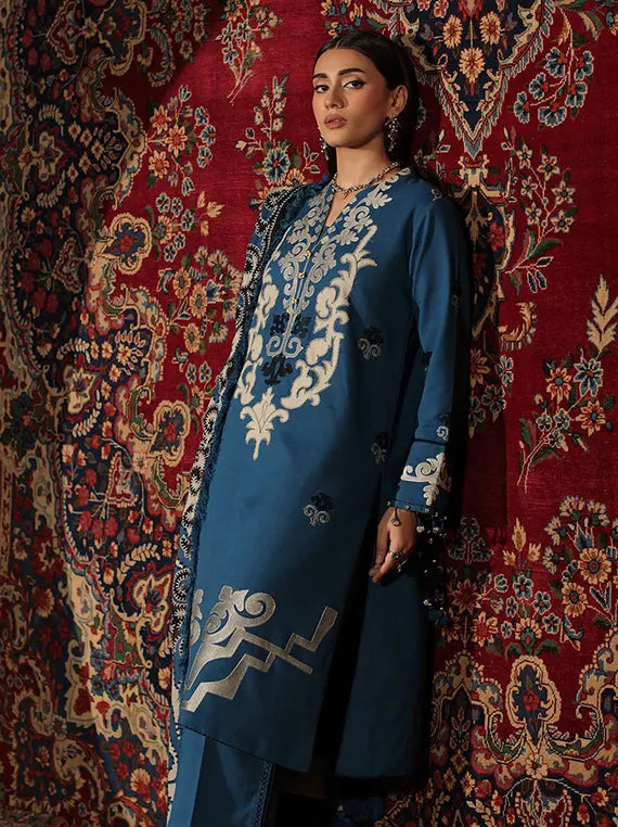 Winter Charm by Gul Ahmed Unstitched Linen Collection'26 (SP-62059)
