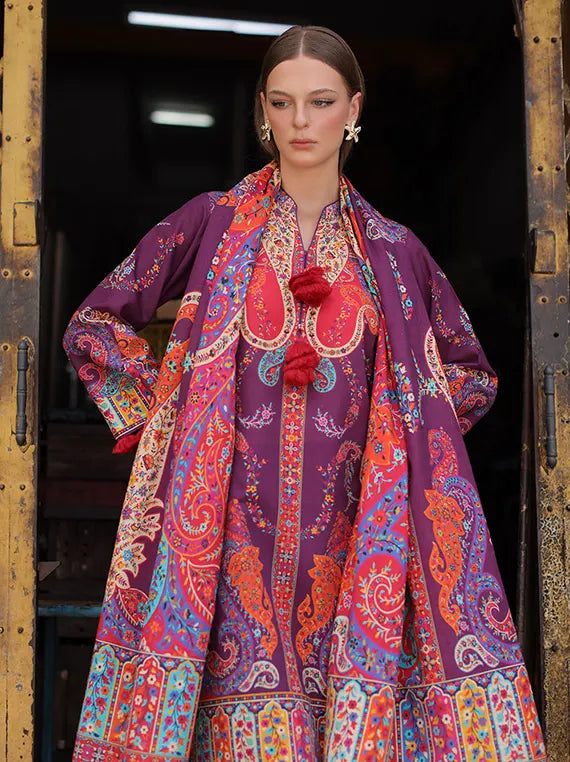 Winter Diaries by Gul Ahmed Unstitched Khaddar Collection'26 (K-62131)
