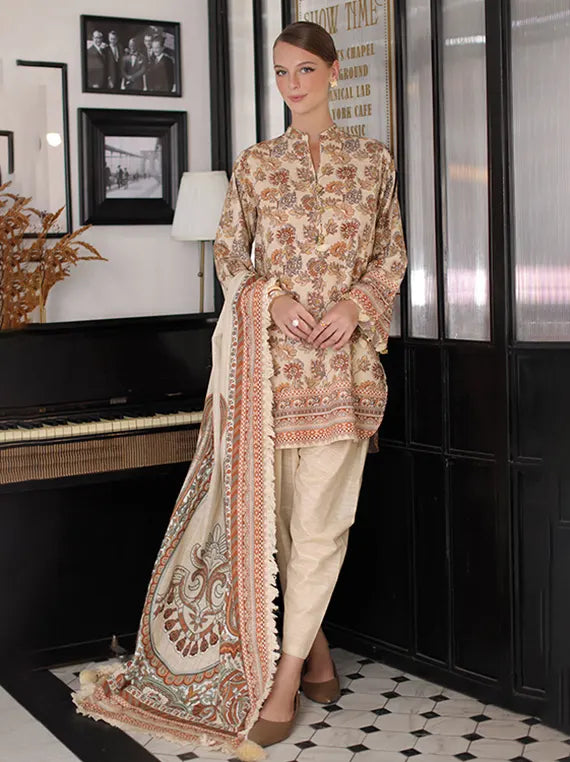 Winter Diaries by Gul Ahmed Unstitched Khaddar Collection'26 (K-62134)