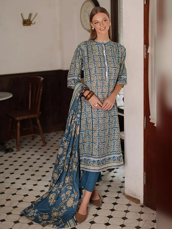 Winter Diaries by Gul Ahmed Unstitched Khaddar Collection'26 (K-62138)