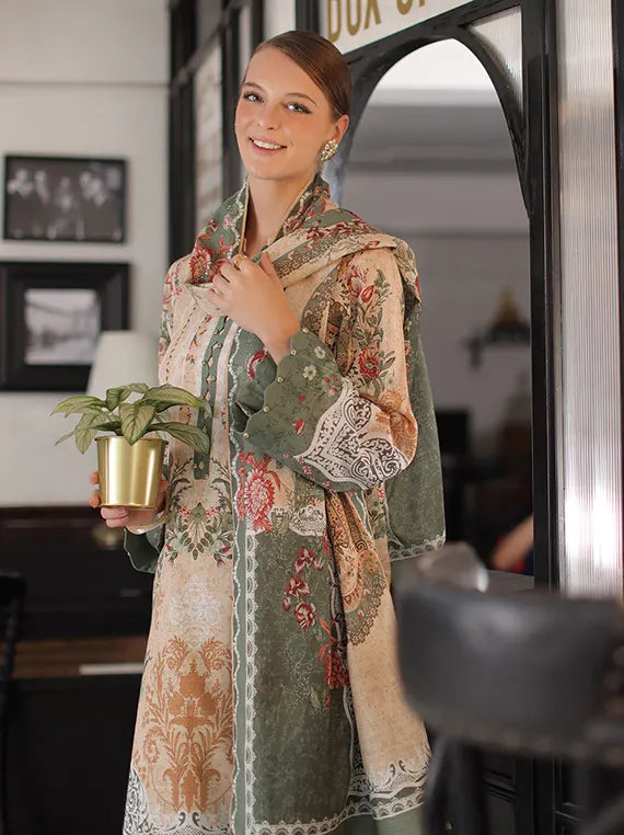 Winter Diaries by Gul Ahmed Unstitched Khaddar Collection'26 (K-62140)