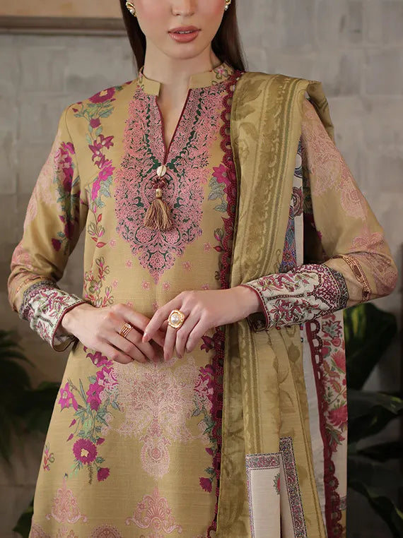 Winter Diaries by Gul Ahmed Unstitched Khaddar Collection'26 (K-62144)