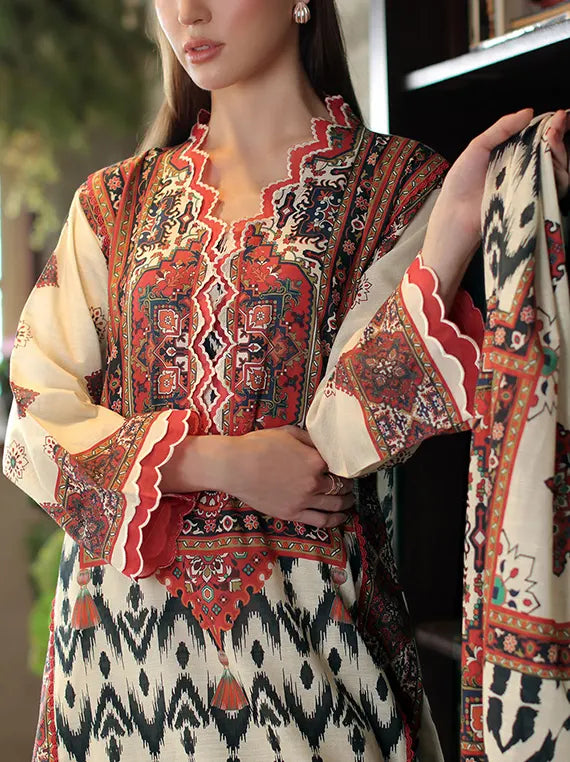 Winter Diaries by Gul Ahmed Unstitched Khaddar Collection'26 (K-62146)