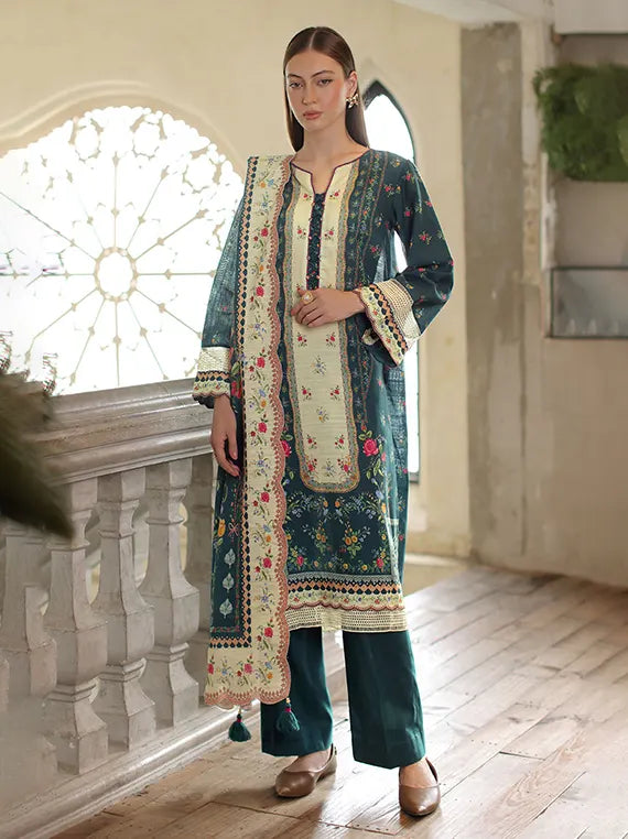 Winter Diaries by Gul Ahmed Unstitched Khaddar Collection'26 (K-62147)