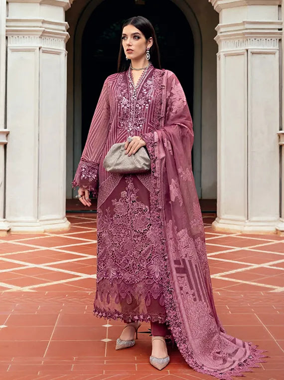 Winter Luxe by MARIA.B Embroidered Velvet Collection 2025 (D4)