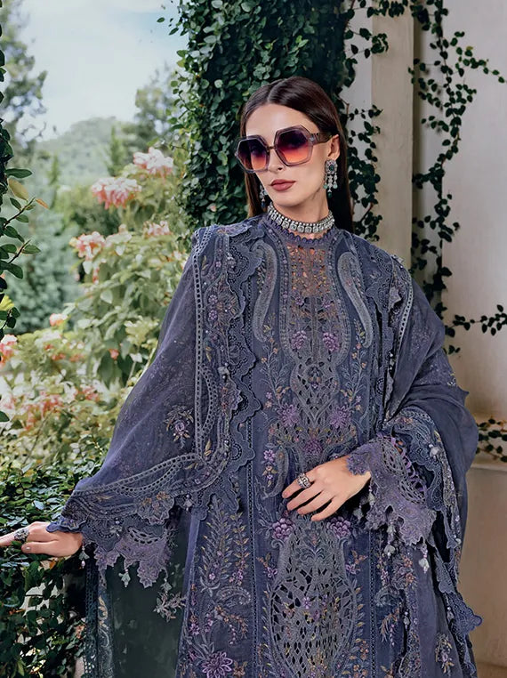 Winter Luxe by MARIA.B Embroidered Velvet Collection 2025 (D5)