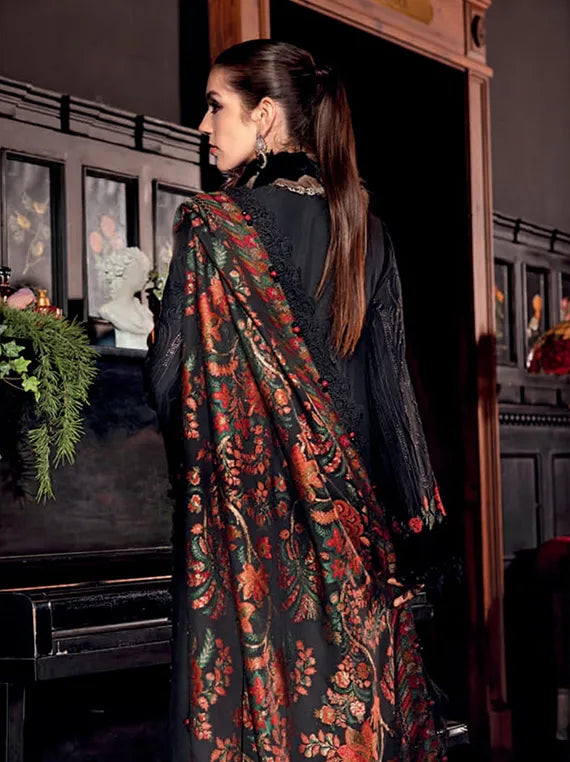 Winter Luxe by MARIA.B Embroidered Velvet Collection 2025 (D9)