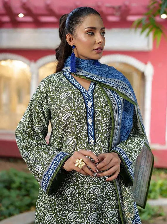 Winter Muse Printed Khaddar Collection 2025 by Gul Ahmed (SD-52217)