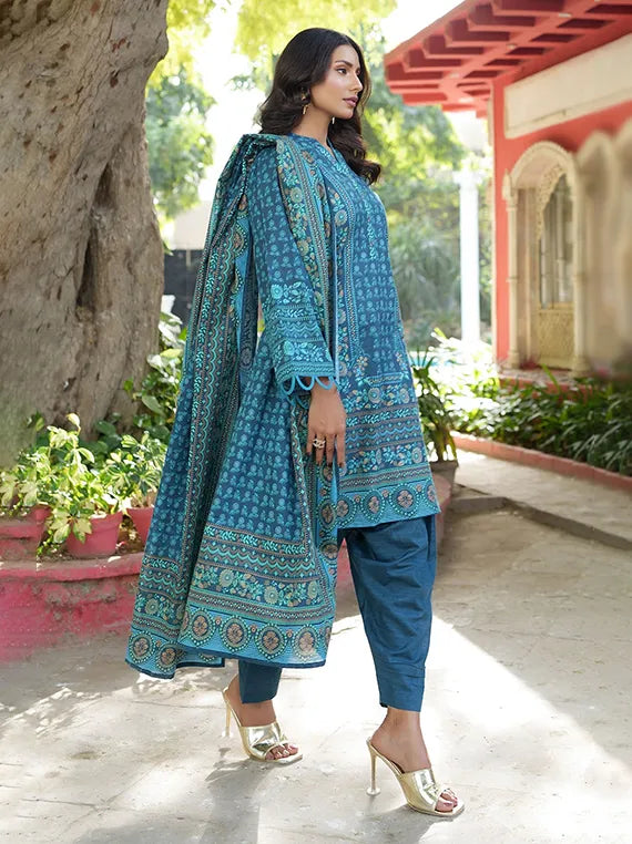 Winter Muse Printed Khaddar Collection 2025 by Gul Ahmed (SD-52220)
