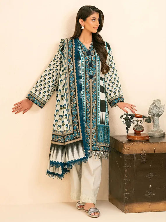 Winter Weaves by Gul Ahmed Printed Khaddar Collection 2025 (SD52255)