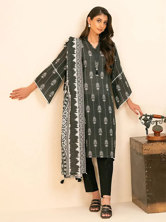 Winter Weaves by Gul Ahmed Printed Khaddar Collection 2025 (SD52256)