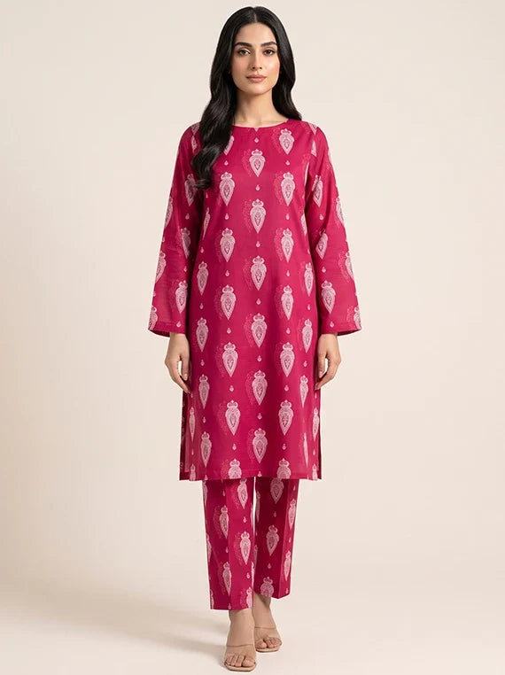 Womens Printed Khadar Edit 2026 Vol-FB08 (D-01)