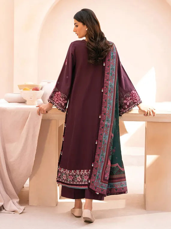 XENIA Rang-E-Khizaan Embroidered Khaddar Collection 2025 (01-AMORA)