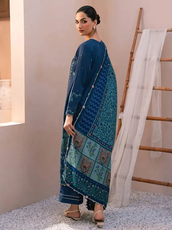 XENIA Rang-E-Khizaan Embroidered Khaddar Collection 2025 (05-SAIRA)