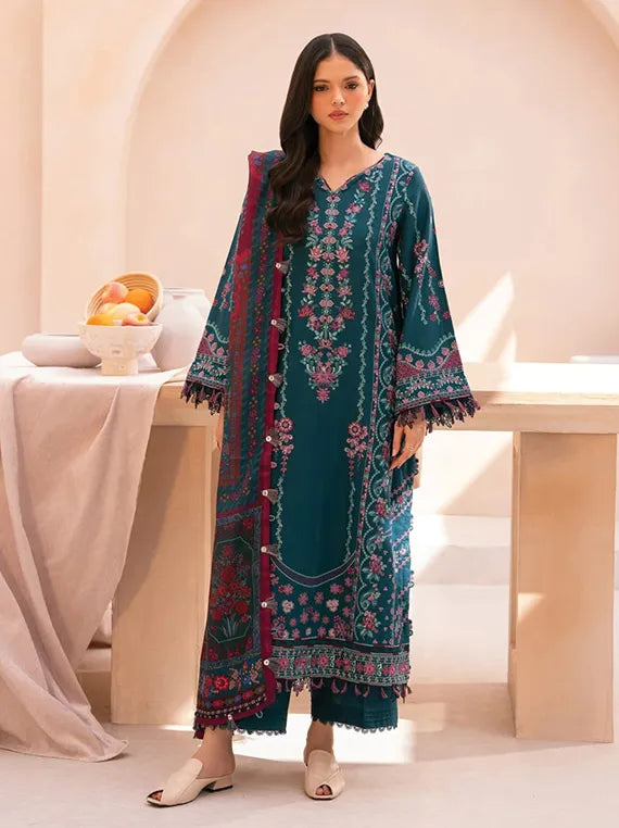 XENIA Rang-E-Khizaan Embroidered Khaddar Collection 2025 (06-ARZOU)