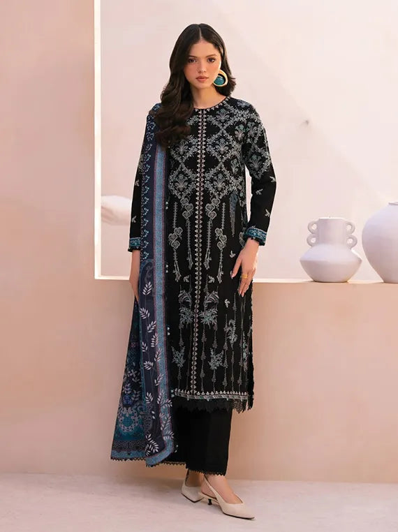 XENIA Rang-E-Khizaan Embroidered Khaddar Collection 2025 (08-SANIAH)