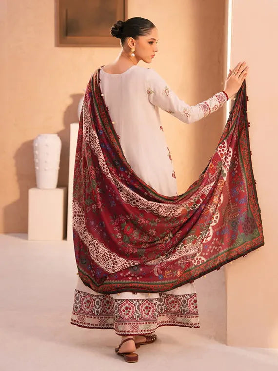 XENIA Rang-E-Khizaan Embroidered Khaddar Collection 2025 (09-SAHLA)