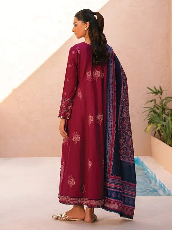 XENIA Rang-E-Khizaan Embroidered Khaddar Collection 2025 (10-AFAZA)
