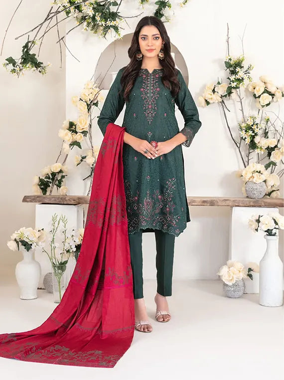 Yumna Embroidered Viscose Collection 2025 by Tawakkal Fabrics (D-4553)
