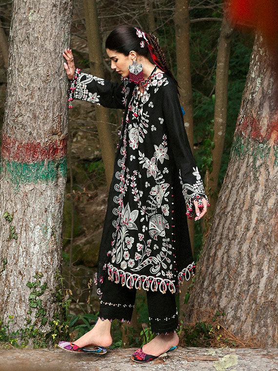 ZAHA Festive Embroidered Lawn Collection 2026 (ZL25-05B)
