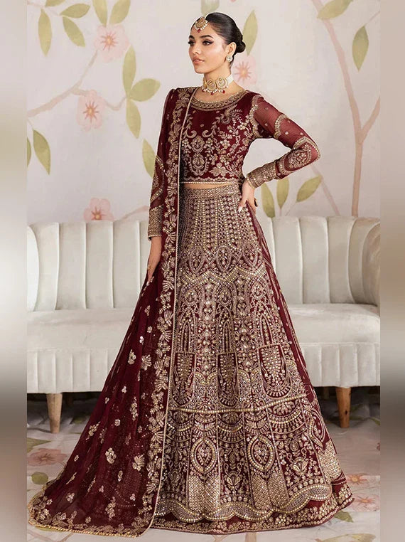 ZARIF Exclusive Wedding Collection 2026 (ZS-05 SHEESHAM)