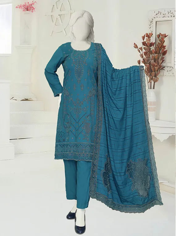 ZARNAB by ABC Embroidered Dhanak Collection 2025 (D-451)