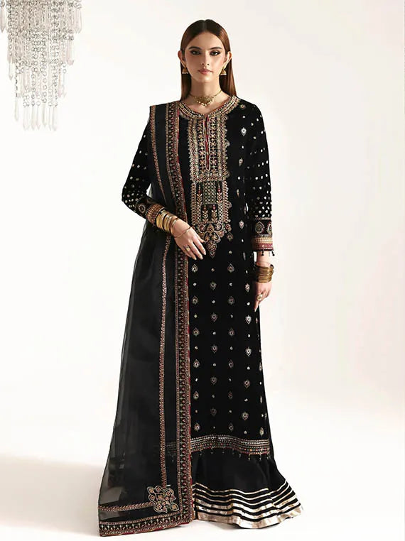 ZARPOSH Embroidered Velvet Collection 2025 by Emaan Adeel (RAZIA)