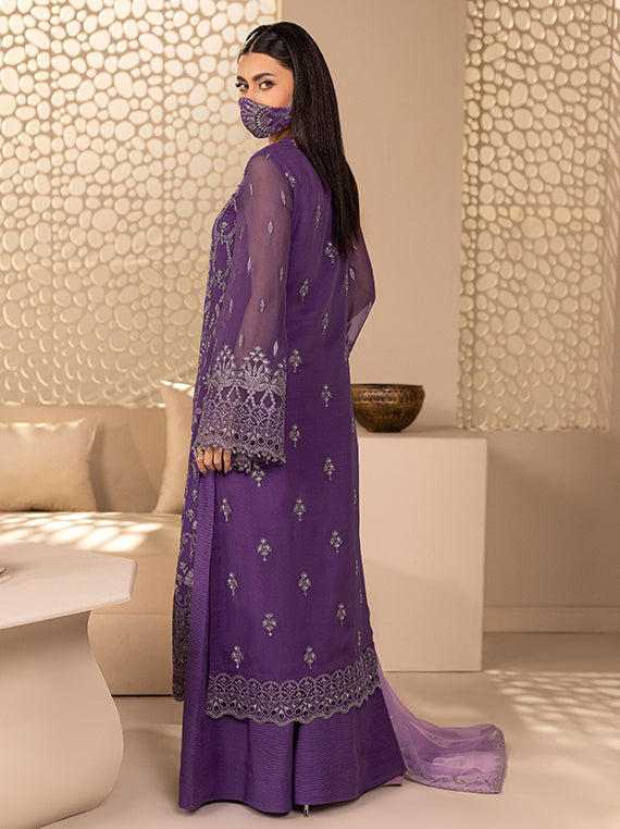 Flossie Festive Embroidered Unstitched Collection'26 (ZE-109)