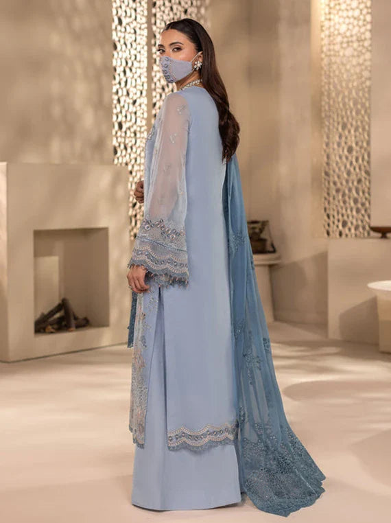 ZEENAT Kuch Khas by Flossie Embroidered Chiffon Collection 2026 (ZE-103)