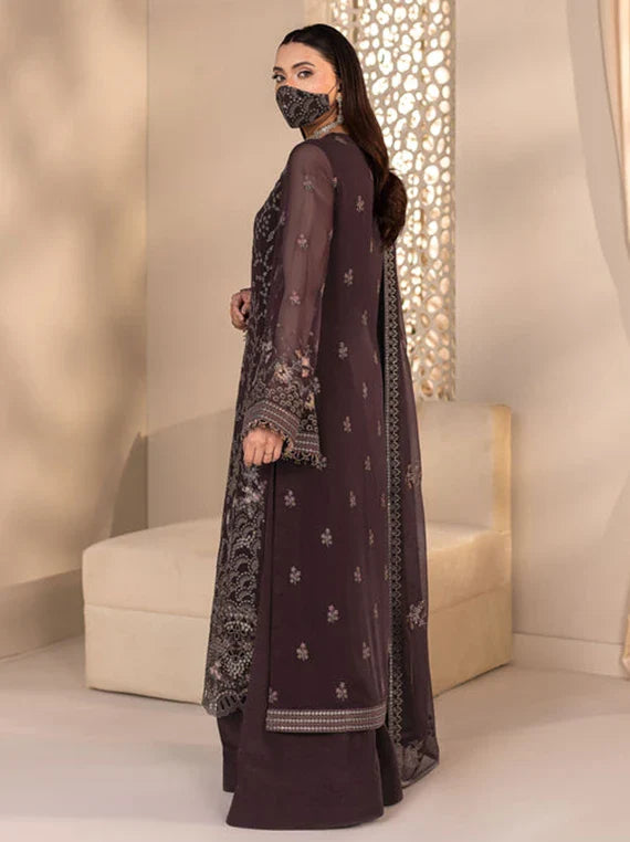 ZEENAT Kuch Khas by Flossie Embroidered Chiffon Collection 2026 (ZE-104)