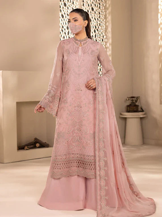 ZEENAT Kuch Khas by Flossie Embroidered Chiffon Collection 2026 (ZE-105)