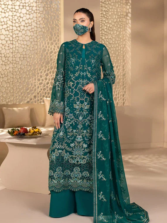 ZEENAT Kuch Khas by Flossie Embroidered Chiffon Collection 2026 (ZE-106)