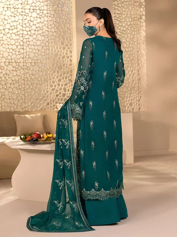 ZEENAT Kuch Khas by Flossie Embroidered Chiffon Collection 2026 (ZE-106)