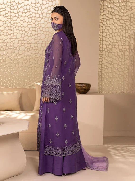 ZEENAT Kuch Khas by Flossie Embroidered Chiffon Collection 2026 (ZE-109)